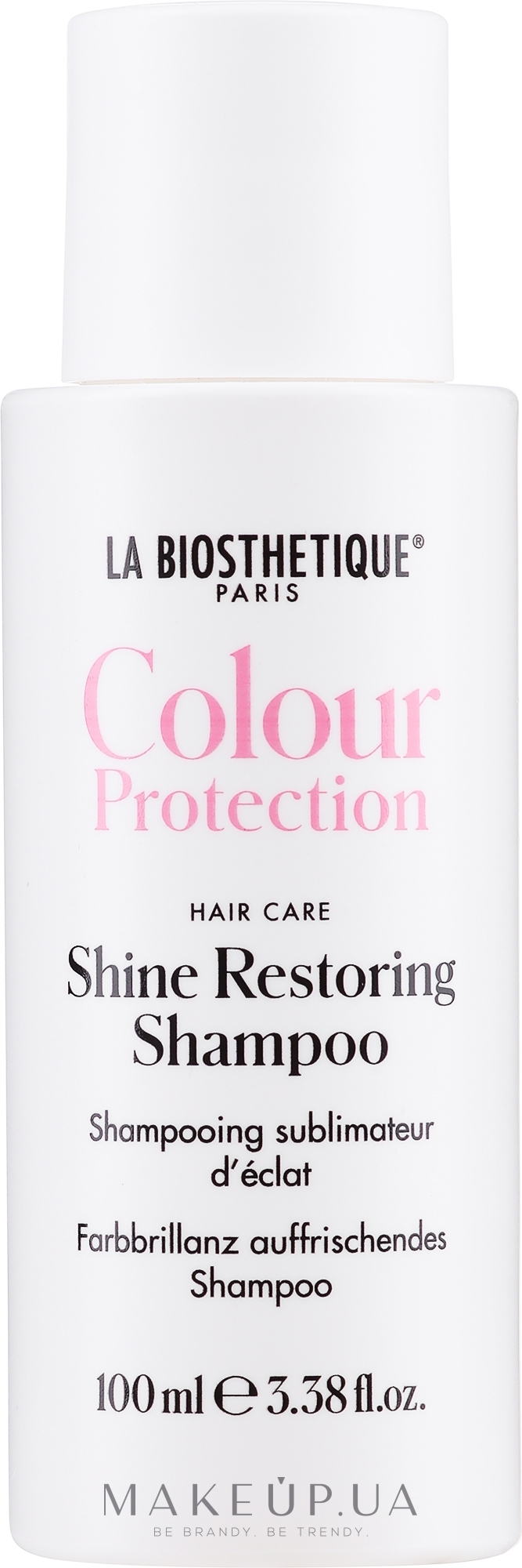 Шампунь для восстановления цвета и блеска - La Biosthetique Colour Protection Shine Restoring Colour Shampoo — фото 100ml