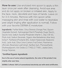 Освітлювальний пілінг для обличчя цитрусовий - Derma E Vitamin С Instant Radiance Citrus Facial Peel — фото N3