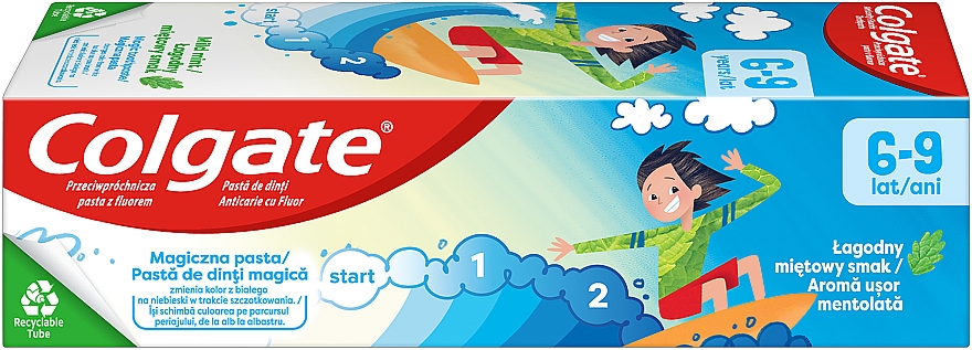 Зубна паста для дітей від 6 до 9 років зі смаком ніжної м'яти - Colgate Kids — фото N6