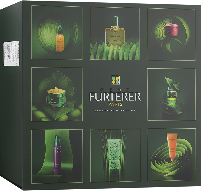 Набор - Rene Furterer Set (shampoo/150ml + mask/150ml + fluide/100ml + spray/150ml) 