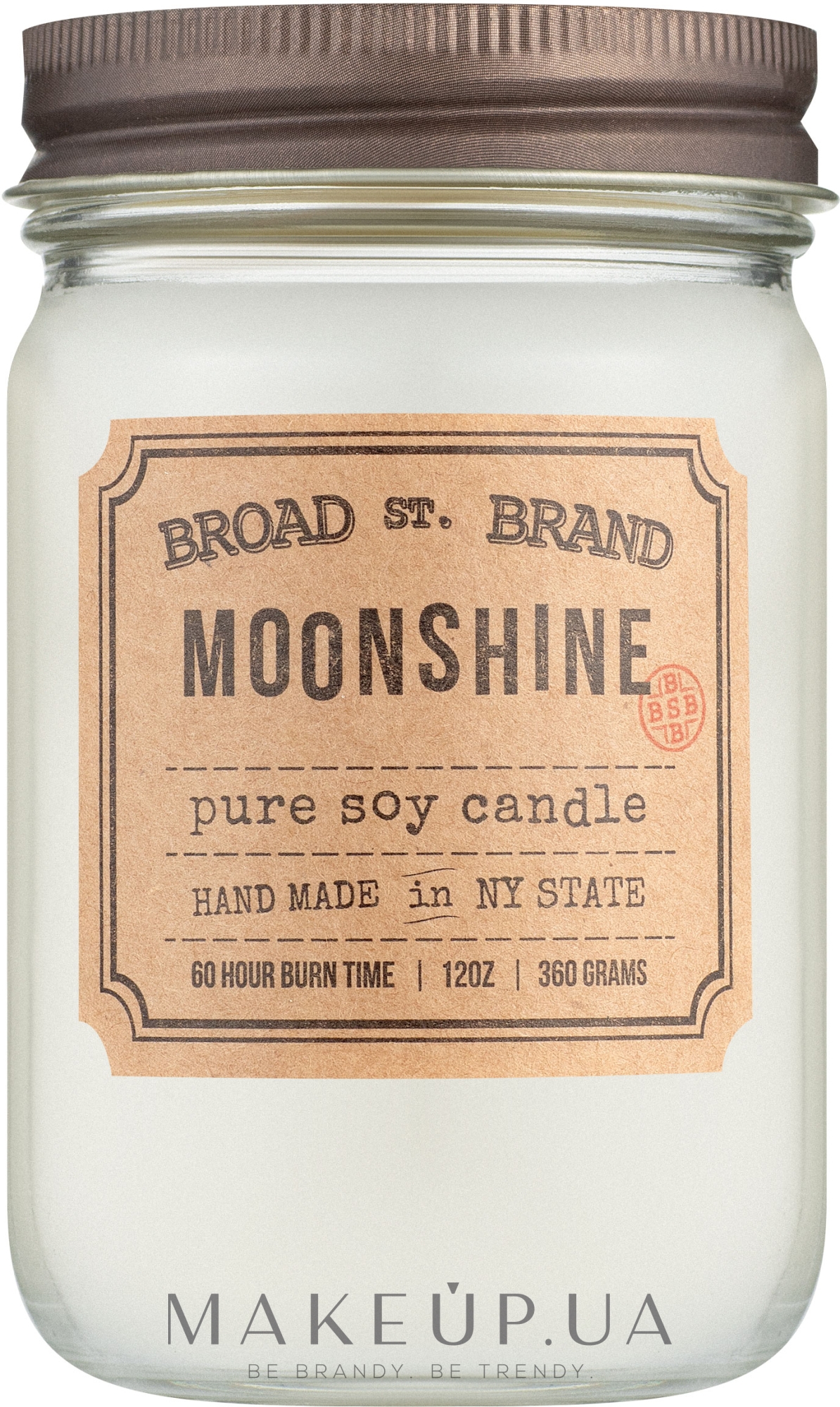 Kobo Broad St. Brand Moonshine - Ароматическая свеча — фото 360g