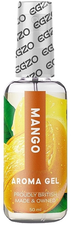 Съедобный лубрикант на водной основе "Манго" - Egzo Aroma Gel Mango — фото N1