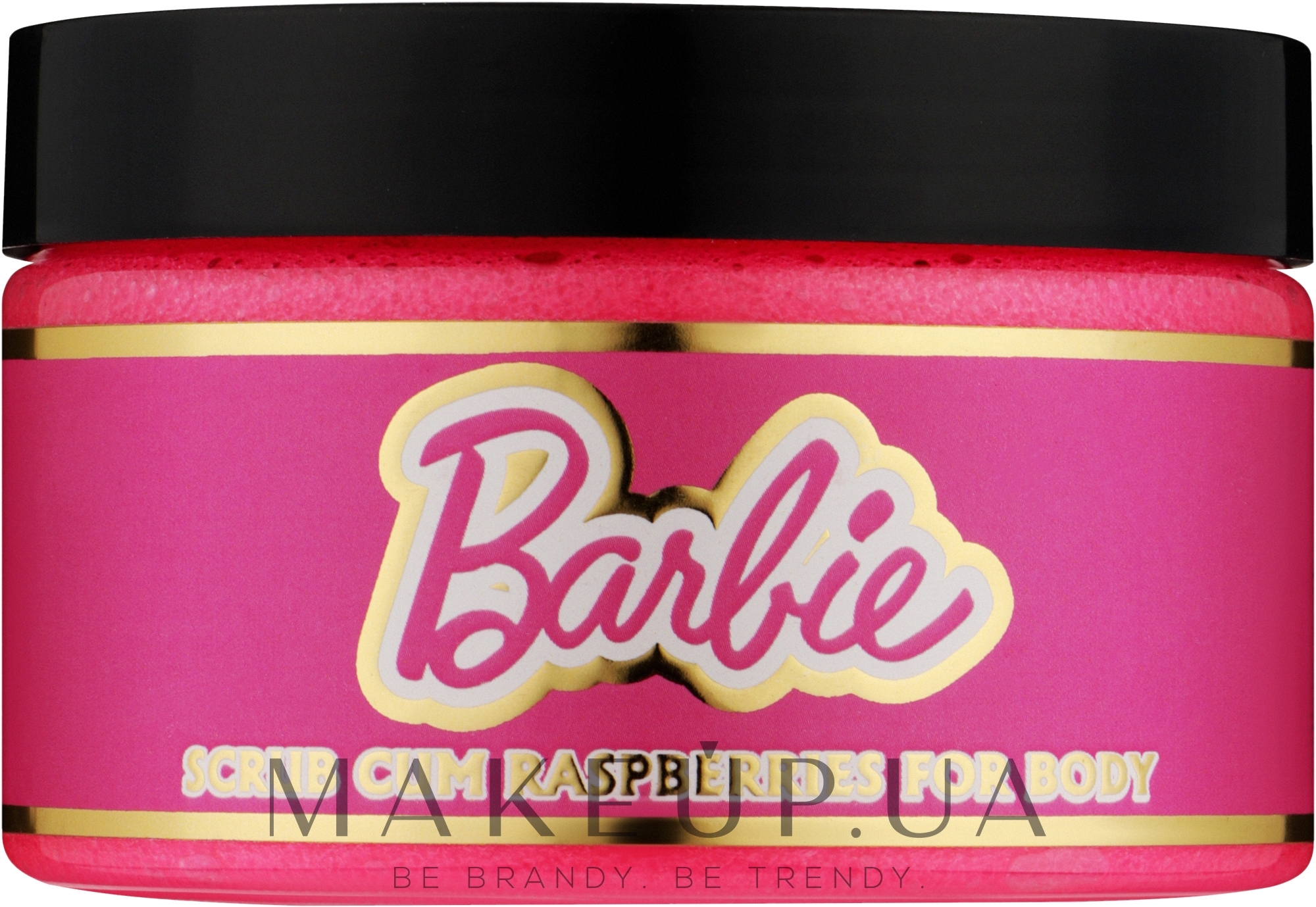 Скраб-жуйка для тіла "Малина" - Top Beauty Barbie Scrub Gum — фото 250ml
