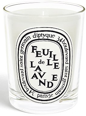Ароматическая свеча - Diptyque Feuille de Lavande Candle — фото N2