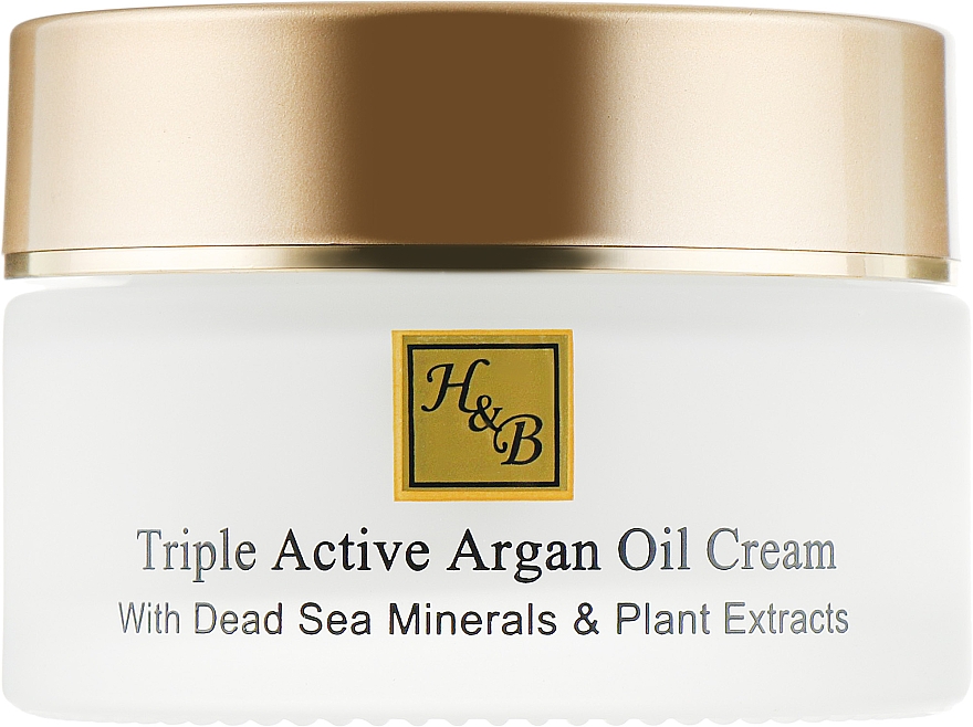 Крем для лица активный с аргановым маслом - Health And Beauty Triple Active Argan Oil Cream — фото N2