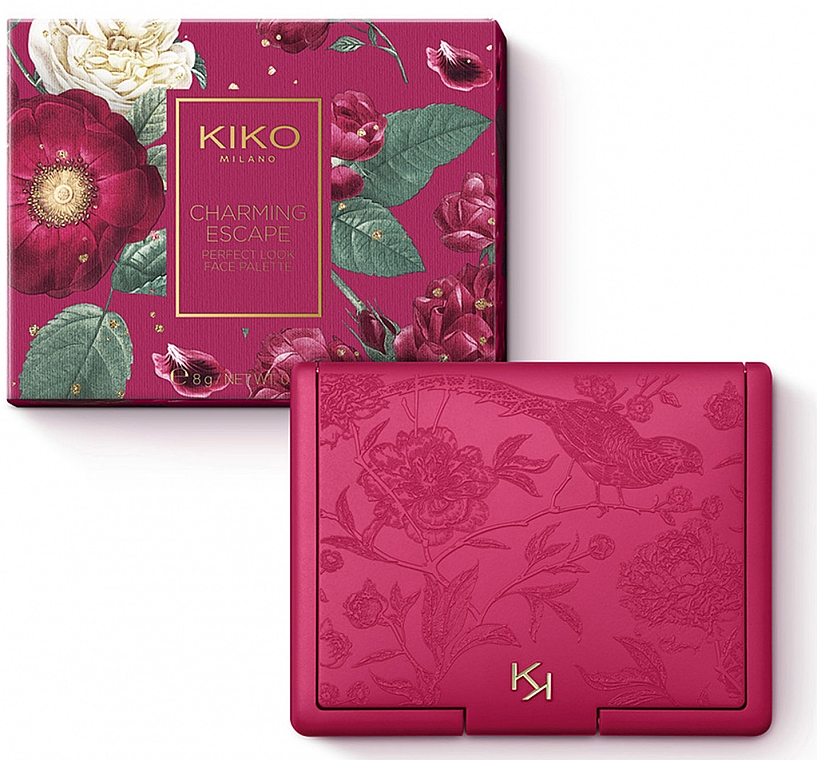 Палетка корректоров для лица 3в1 - Kiko Milano Charming Escape Perfect Look Face Palette — фото N1
