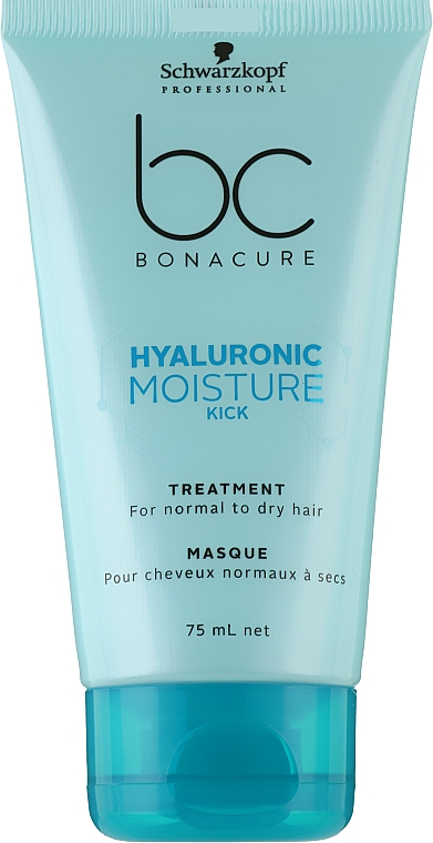 Зволожувальна маска-догляд для волосся - Schwarzkopf Professional Bonacure Hyaluronic Moisture Kick Treatment
