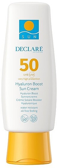 Солнцезащитный крем для чувствительной кожи - Declare Sun Sensitive Hyaluron Boost Sun Cream SPF50 — фото N1