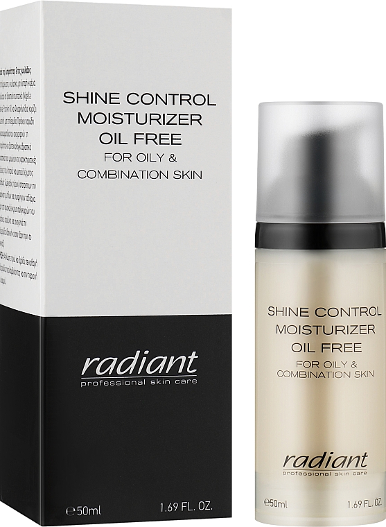 Зволожувальний засіб для обличчя - Radiant Shine Control Moisturizer Oil Free — фото N2