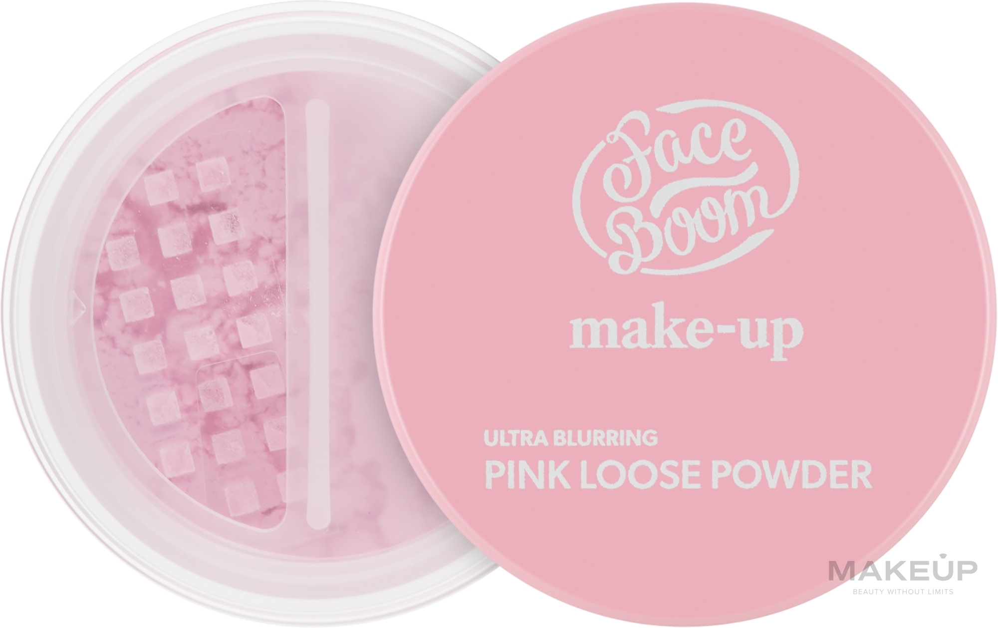 Розсипчаста пудра з блюр-ефектом - Bielenda Face Boom Make-Up Pink Loose Powder — фото Pink