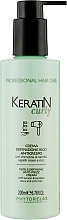 Крем для разглаживания вьющихся волос - Phytorelax Laboratories Keratin Curly Curls Defining Anti-Frizz Cream — фото N2