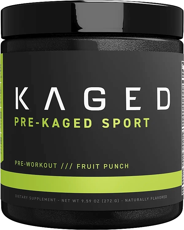 Передтренувальний комплекс, фруктовий пунш - Kaged Pre-Kaged Sport Pre-Workout Fruit Punch — фото N1