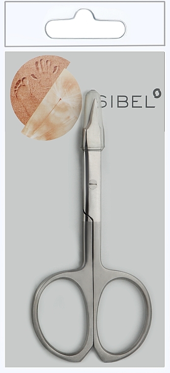 Ножиці манікюрні, 9,5 см - Sibel Nail Scissors — фото N1