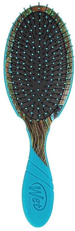 Расческа для волос - Wet Brush Pro Detangler Free Sixty Peacock — фото N3