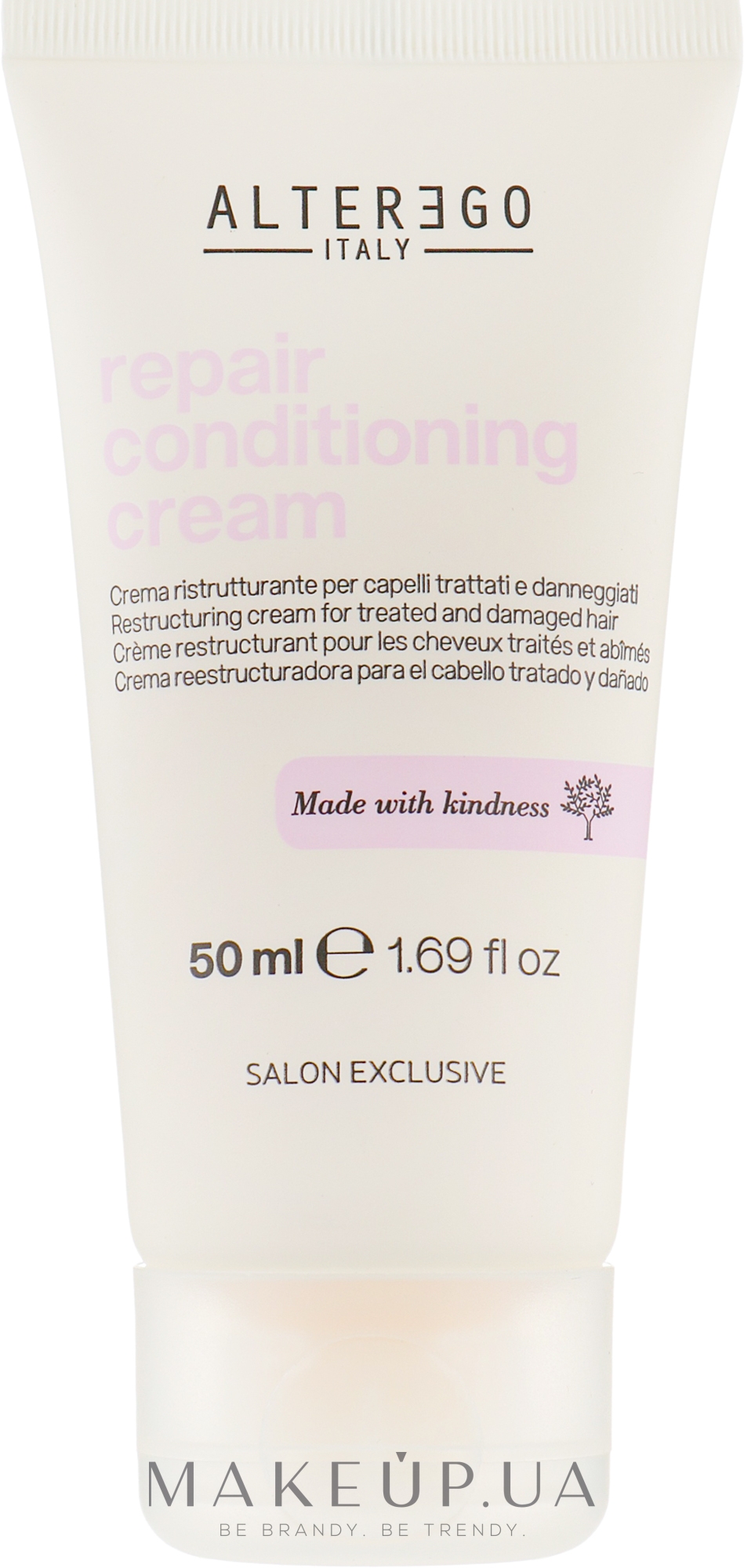 Крем-кондиционер для восстановления поврежденных волос - Alter Ego Repair Conditioning Cream (мини) — фото 50ml