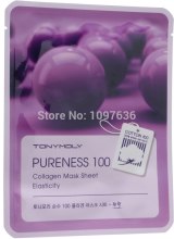 Парфумерія, косметика Одноразова тканева маска для обличчя з колагеном - Tony Moly Pureness 100 Collagen Mask Sheet Elasticity