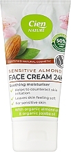 Крем для обличчя - Cien Nature Sensitive Almond Face Cream — фото N1