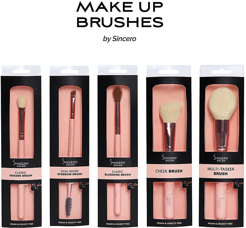 Кисть для основы макияжа - Sincero Salon Buffing Brush  — фото N5