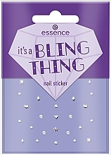 Духи, Парфюмерия, косметика Наклейки для ногтей - Essence It's A Bling Thing Nail Sticker