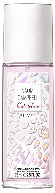 Naomi Campbell Cat Deluxe Silver - Парфюмированный дезодорант — фото N1