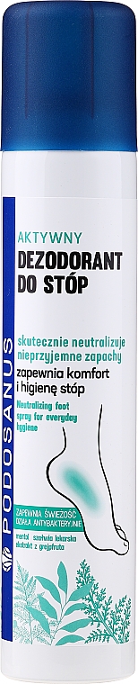 Дезодорант для ніг - Podosanus — фото N1