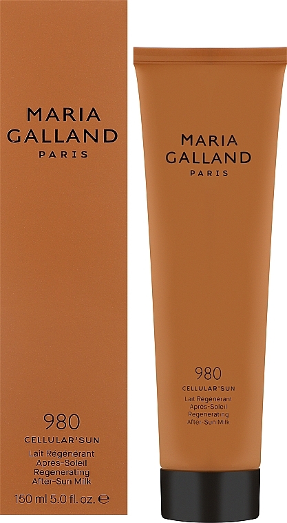 Регенерирующее молочко после загара для тела и лица - Maria Galland Paris 980 Regenerating After-Sun Milk — фото N2