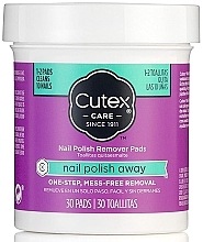 Диски для снятия лака - Cutex Nail Polish Away Remover Pads — фото N3