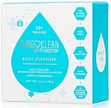Пінна багаторазова губка для душу - Spongelle SurgyClean Body Cleanser — фото N1