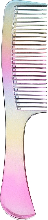 Гребешок для волос с ручкой, разноцветный 3 - Inter-Vion — фото N1