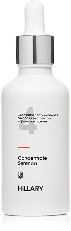УЦІНКА Сироватка проти випадіння волосся "Висококонцентрований комплекс" з екстрактом карликової пальми - Hillary Consentrate Serenoa * — фото N2