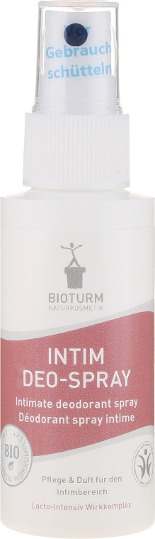 Дезодорант-спрей для інтимної гігієни - Bioturm Intim Deo-Spray No.29 — фото N1