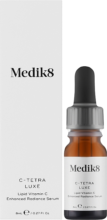 Інтенсивна антиоксидантна сироватка з ліпідним вітаміном С - Medik8 C-Tetra Luxe Try Me Size — фото N2