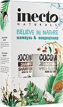 Духи, Парфюмерия, косметика Набор - Inecto Naturals Coconut (shm/500ml + cond/500ml)