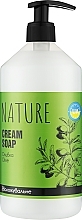 Рідке крем-мило "Оливка" - Bioton Cosmetics Nature Liquid Soap                    — фото N1