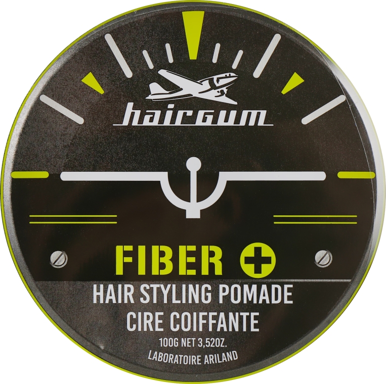 Помада для стайлінгу на водній основі - Hairgum Fiber+ Hair Styling Pomade — фото N4