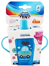 Поильник-непроливайка "Toys. Машинка", 250 мл, синяя - Canpol Babies — фото N2