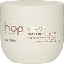 Відновлювальна маска для сухого та пошкодженого волосся - Montibello HOP Ultra Repair Mask — фото N2