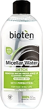 Мицеллярная вода для снятия макияжа - Bioten Detox Micellar Water for Normal to Oily Skin — фото N1