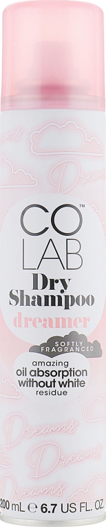 Сухой шампунь для волос с ароматом хлопка и мускуса - Colab Dreamer Dry Shampoo — фото N3
