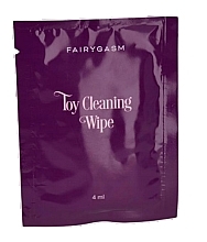 Серветка для очищення секс-іграшок - Fairygasm Toy Cleaning Wipe — фото N1