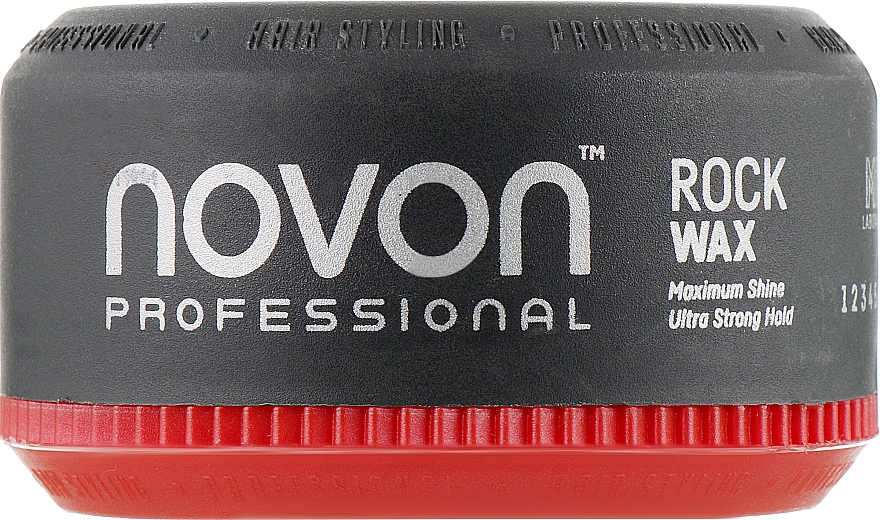 Віск для волосся ультрасильної фіксації - Novon Professional Rock Wax Ultra Strong Hold — фото N3