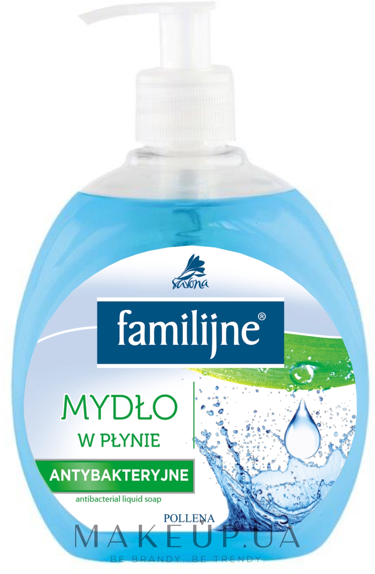 Жидкое мыло антибактериальное - Pollena Savona Familijny Antibacterial Liquid Soap — фото 500ml