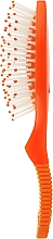 Щетка массажная 7 рядов, оранжевая - Titania — фото N3