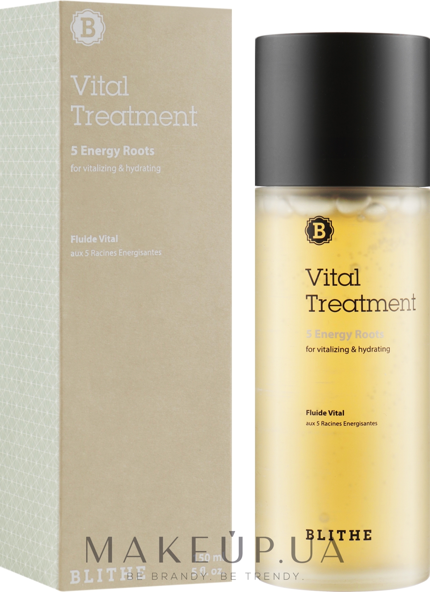 Эссенция для лица - Blithe Vital Treatment 5 Energy Roots — фото 150ml