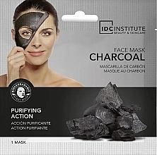 Тканевая маска с углем - IDC Institute Charcoal Tissue Face Mask — фото N1