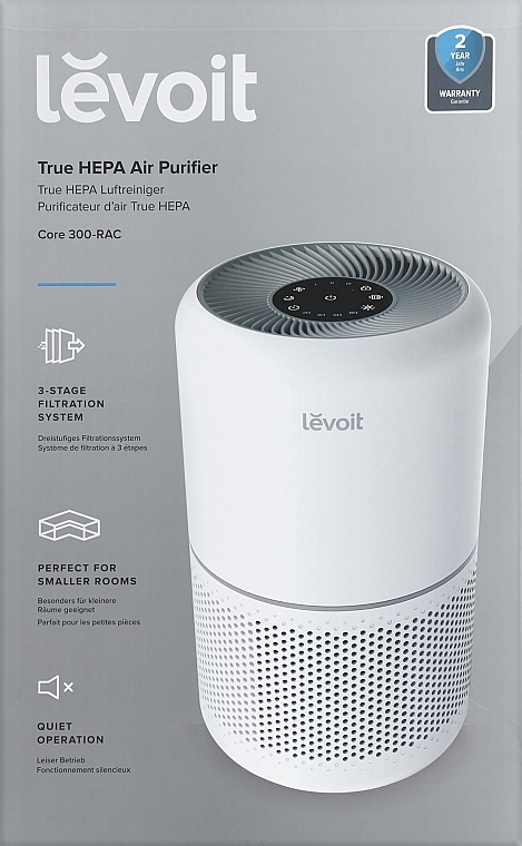 Очищувач повітря - Levoit Air Purifier Core 300 White — фото N1