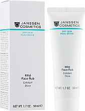 М'який скраб з гранулами жожоба - Janssen Cosmetics Mild Face Rub — фото N2
