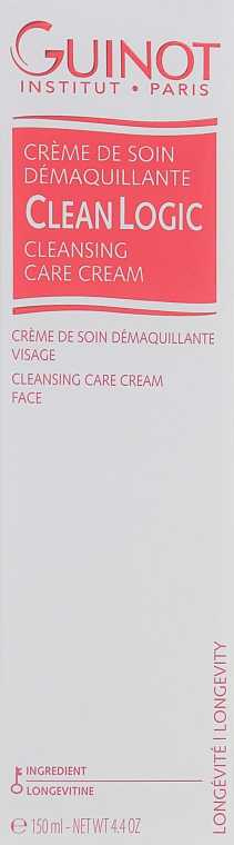Нежный очищающий крем для лица - Guinot Clean Logic Cleansing Care Cream  — фото N1