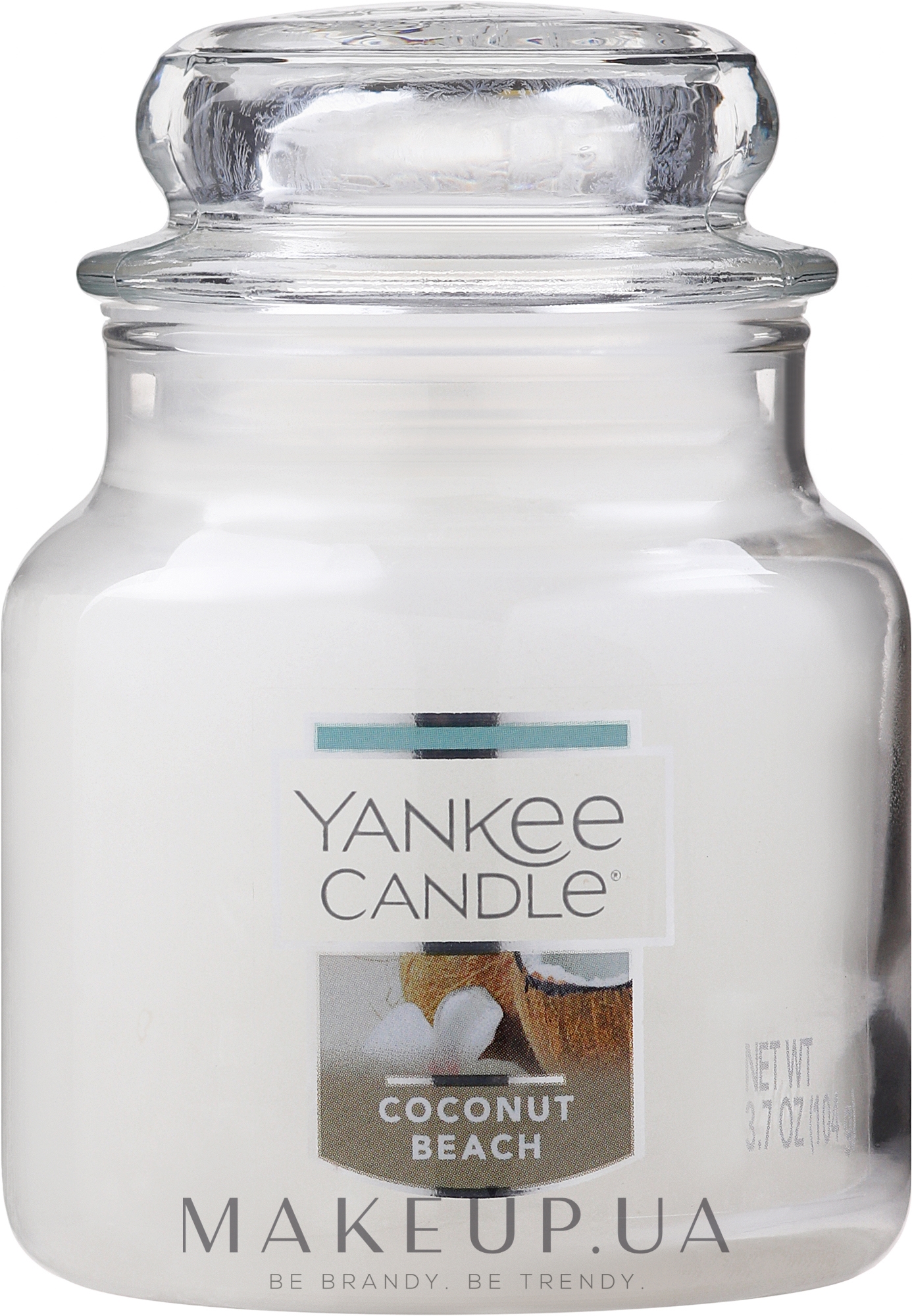 Ароматична свічка в банці "Кокосовий пляж" - Yankee Candle Coconut Beach — фото 104g