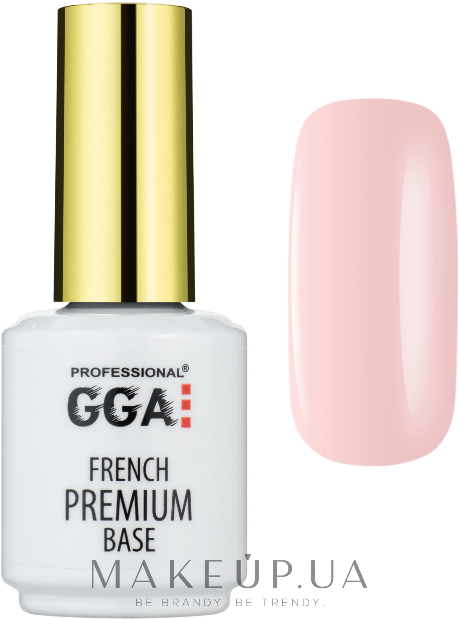 База для гель-лака "Френч премиум" - GGA Professional French Premium Base — фото 04